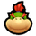 A face icon for Bowser Jr., from Mario Sports Mix.