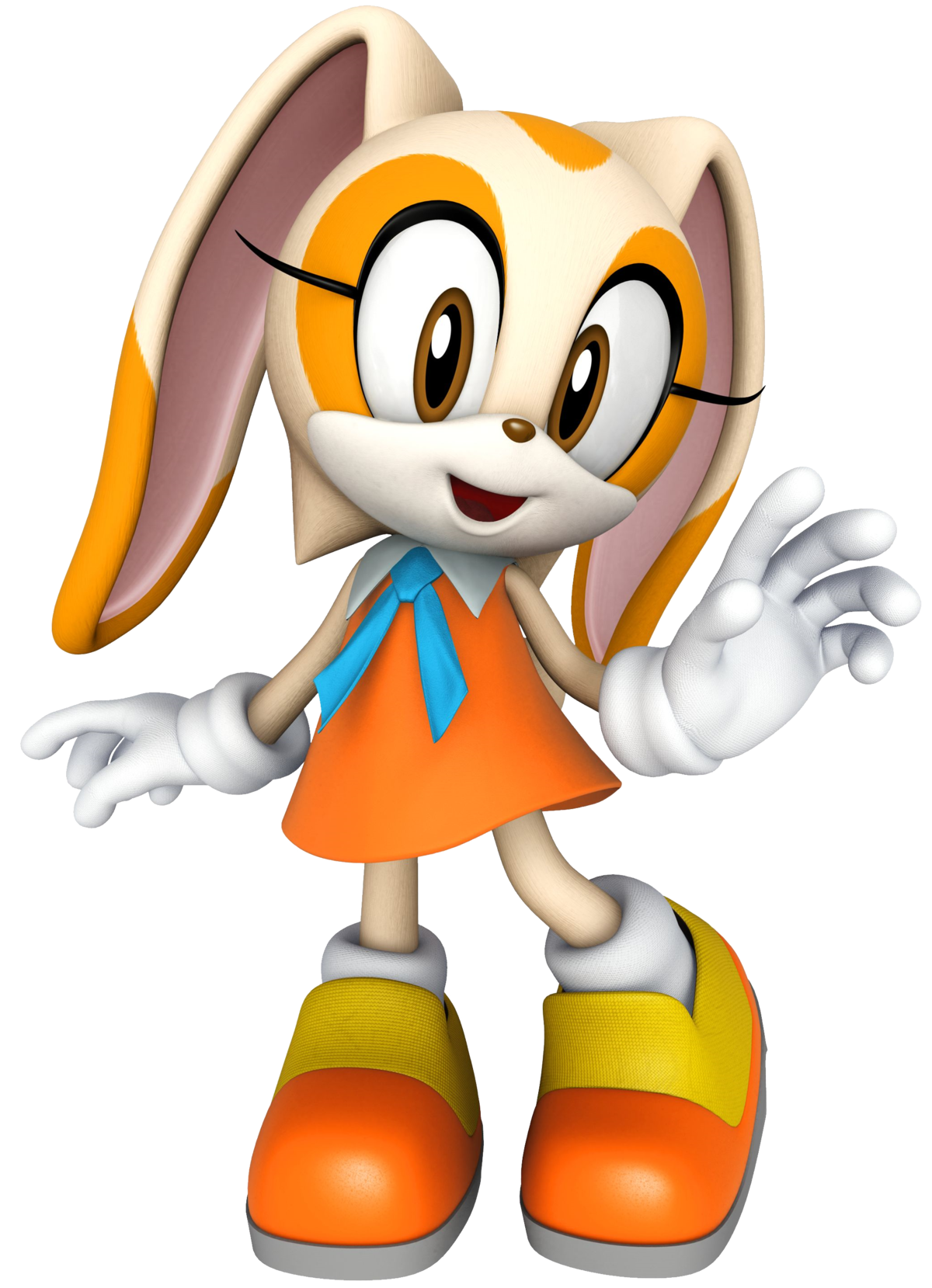Cream the Rabbit is a young, cream-colored rabbit from the Sonic the Hedgeh...