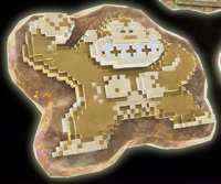 A fossil in Donkey Kong Bananza
