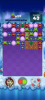 Stage 380 from Dr. Mario World since version 2.0.0