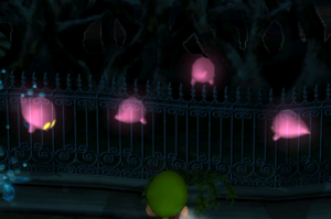 Flying Fish in the game Luigi's Mansion.