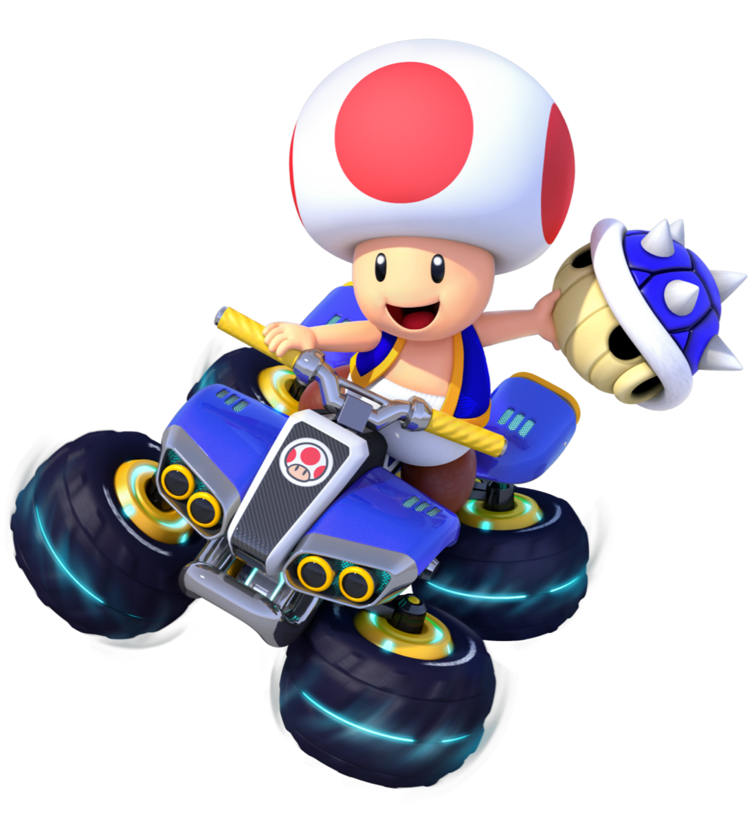 File:MK8DBCP Toad Artwork.png - Super Mario Wiki, the Mario encyclopedia