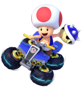 Artwork of Toad for Mario Kart 8 Deluxe – Booster Course Pass