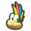 Lemmy's head icon in Mario Kart 8