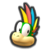 Lemmy's head icon in Mario Kart 8