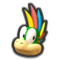 Lemmy's head icon in Mario Kart 8