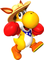 Yoshi (Kangaroo) from Mario Kart Tour