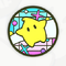 A sticker in Mario Kart World