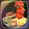 Third tier of the flatbread Dash Food