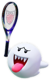 Artwork of Boo from Mario Tennis Fever