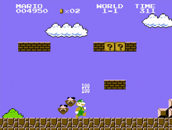 The image for "Invincibility BGM" from Super Mario Bros. on Nintendo Music