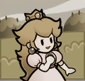 Photo of Princess Peach from Paper Mario: The Thousand-Year Door