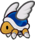 Parabuzzy from Paper Mario: The Thousand-Year Door.