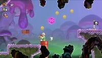 The third 10-flower coin in Beware of the Rifts in Super Mario Bros. Wonder