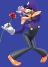 Artwork of Waluigi