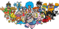 Group artwork from the Japanese WarioWare website