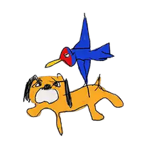 An amiibo drawing in WarioWare Gold