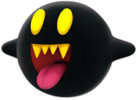 Icon of Bomb Boo from Dr. Mario World