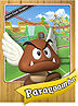 Level 1 Paragoomba card from the Mario Super Sluggers card game