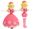Peachette (normal and biker wear)