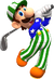Luigi (Golf) from Mario Kart Tour
