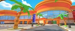 Wii Coconut Mall in Mario Kart Tour