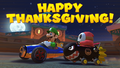"Happy Thanksgiving" message
