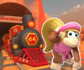 The course icon with Dixie Kong