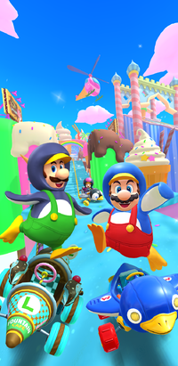 The 2023 Sundae Tour in Mario Kart Tour