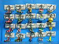 Mario Kart Wii keychains, consisting of characters in their karts, and invidiual items from the Mario Kart series