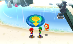 Screenshot of Mario & Luigi: Dream Team