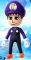 Waluigi Suit in Mario & Sonic at the Sochi 2014 Olympic Winter Games