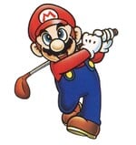 Artwork of Mario from Mario Golf (Game Boy Color)