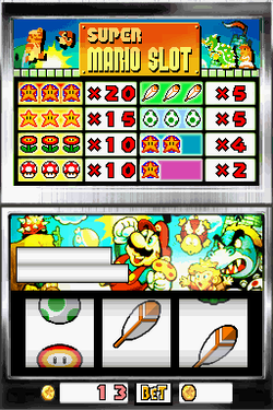 Mario Slot from Super Mario 64 DS
