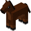 Minecraft Mario Mash-Up Horse Brown Render.png