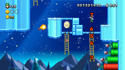 Slippery Rope Ladders - Super Mario Wiki, the Mario encyclopedia