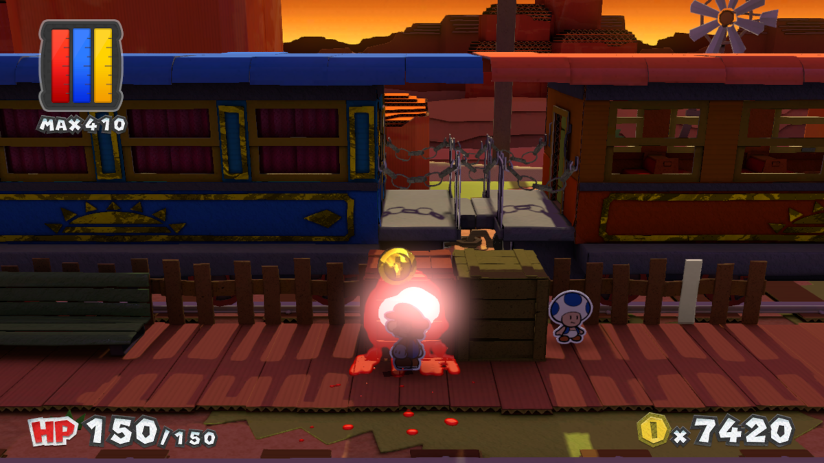 File:PMCS Sunset Express colorless spot 1.png - Super Mario Wiki, the ...