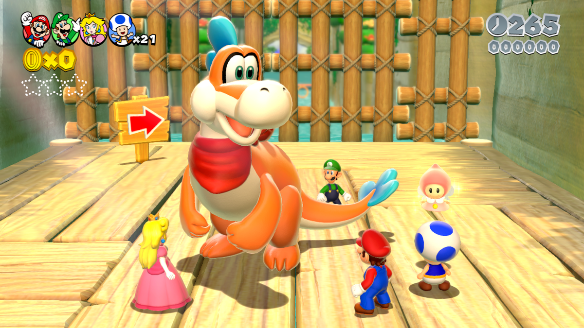 super mario 3d world plessie plush