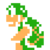 Hammer Bro icon in Super Mario Maker 2 (Super Mario Bros. style)