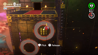 The location of a Power Moon in Super Mario Odyssey