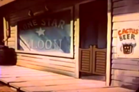 The One Star Saloon in Saturday Supercade