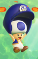 Blue Toad's parachute cap
