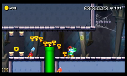 World 19-8 from Super Mario Maker for Nintendo 3DS