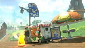 A Yoshi's location in Mario Kart World