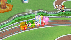 The Train, as it appears in Mario Super Sluggers.