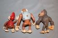 Back of Diddy, Cranky & Donkey figurines