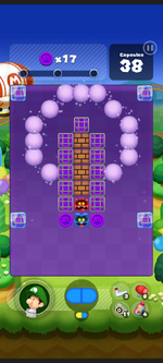 Stage 278 from Dr. Mario World