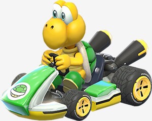 Koopa Troopa from Mario Kart 8