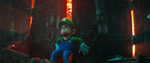 Luigi escaping from the Dry Bones