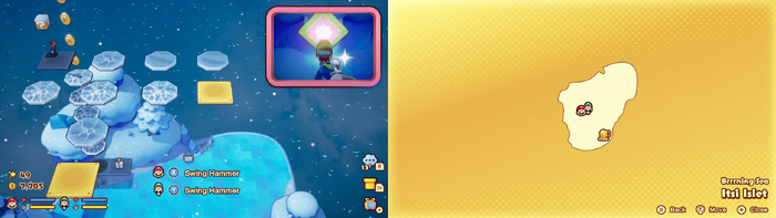 First block in Itsi Islet from Mario & Luigi: Brothership